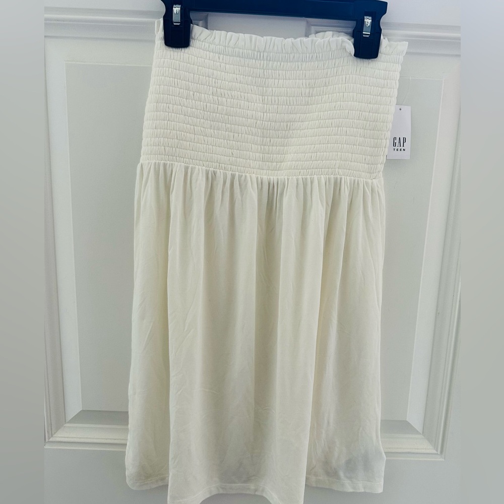 GAP - White Strapless Dress